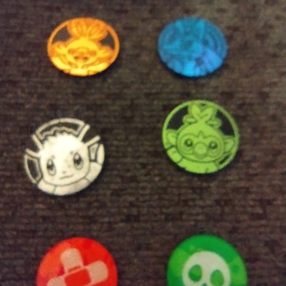 Pokemon collector coins